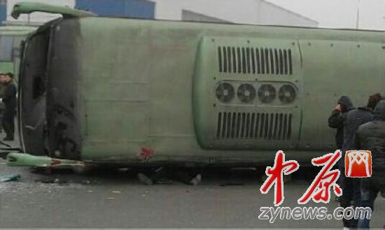 網(wǎng)友拍攝的事故現(xiàn)場