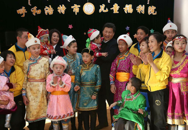 習(xí)近平:所有人都要有感恩的心