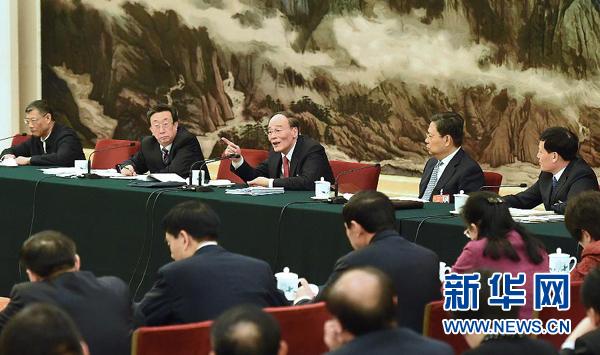 七常委參加各地方代表團(tuán)審議