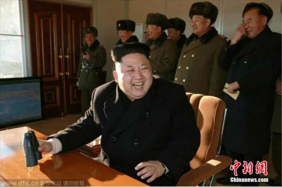 資料圖：朝鮮最高領(lǐng)導(dǎo)人金正恩