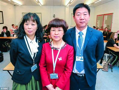 中國教師赴英國進行中國式教學將學生訓哭