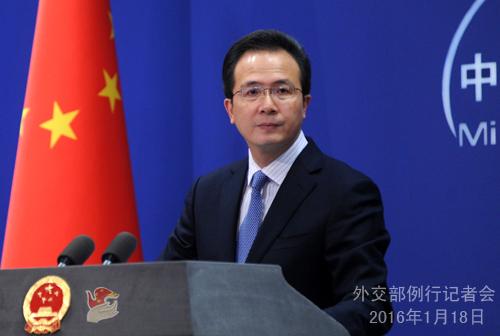 外交部:敦促美方恪守堅持一個中國政策