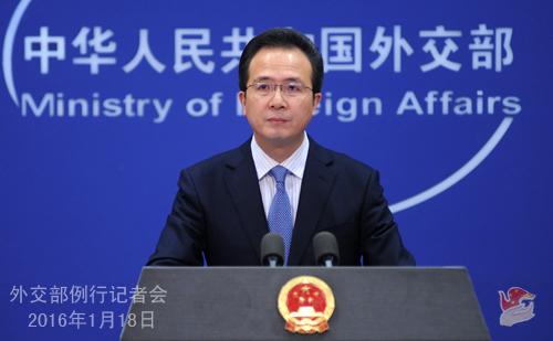 外交部:敦促美方恪守堅持一個中國政策
