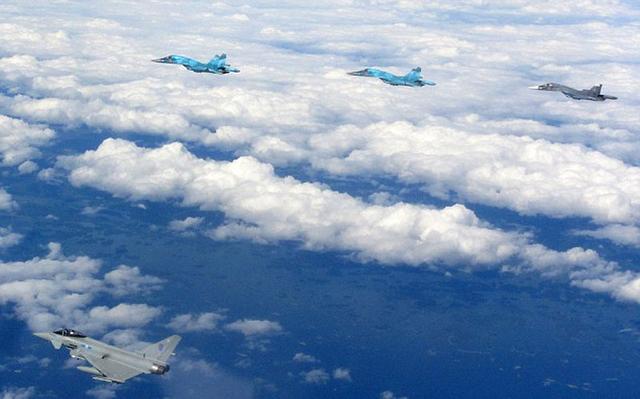英國臺風戰(zhàn)機在波羅的海4個月攔截40架次俄軍機
