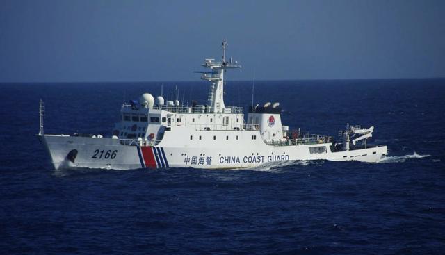國慶剛過中國海警船巡航釣魚島