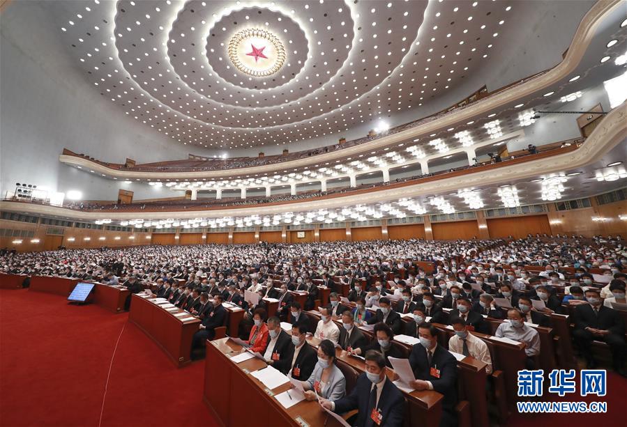 (兩會(huì)·政協(xié)開幕·XHDW)(12)全國(guó)政協(xié)十三屆三次會(huì)議在京開幕