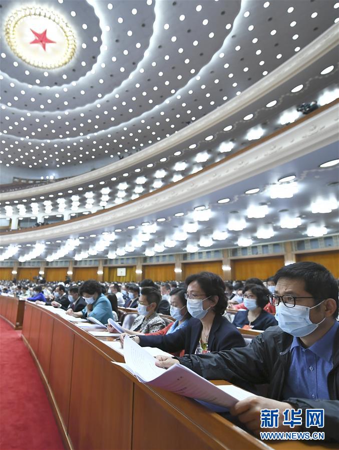 (兩會(huì)·政協(xié)開幕·XHDW)(21)全國(guó)政協(xié)十三屆三次會(huì)議在京開幕